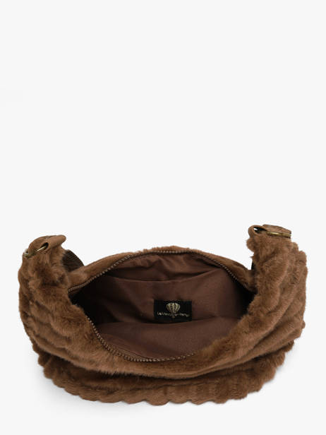 Sac Porté épaule Quadri Polyester Le voyage en panier Beige quadri AHP320 vue secondaire 3