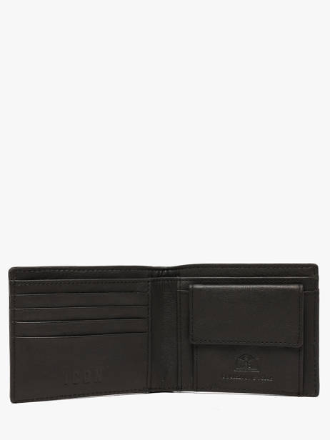 Leather Liam Wallet Rfid Icon Black liam A13 other view 1
