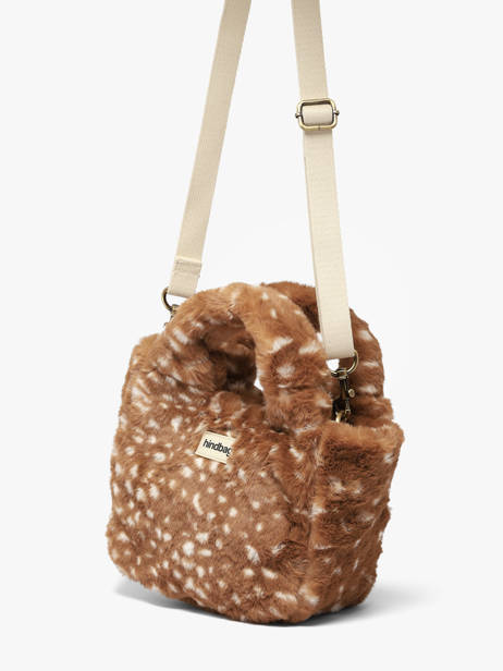 Satchel Louise Fawn Hindbag Brown faon FN other view 2