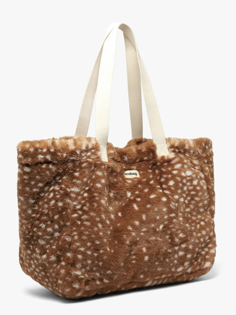Sac Porté épaule Faon Hindbag Marron faon FN vue secondaire 2