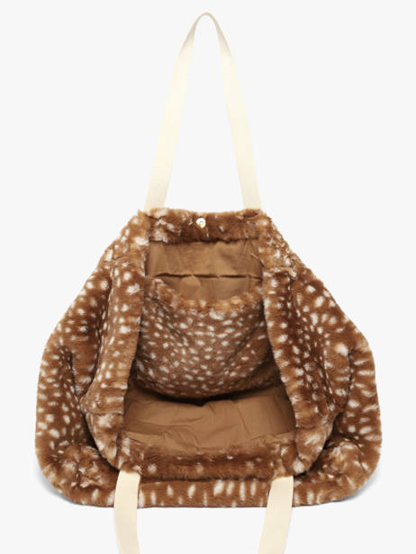 Sac Porté épaule Faon Hindbag Marron faon FN vue secondaire 4