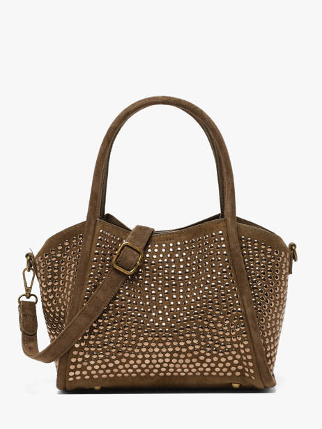 Sac Porté Main Studs Mandoline Vert studs 6732