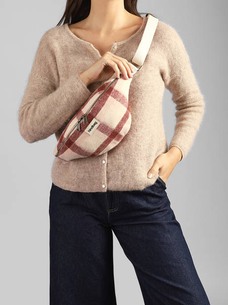 Belt Bag Hindbag Pink tartan TA other view 1