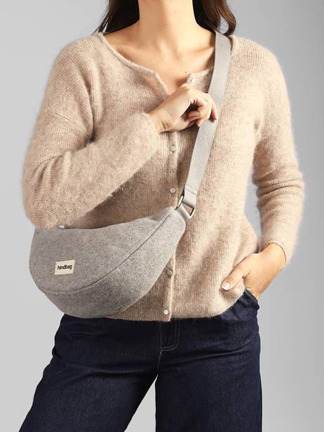 Shoulder Bag Winter Hindbag Gray winter WT other view 1