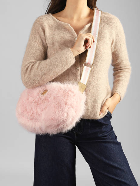 Kids' Shoulder Bag Doudou Le voyage en panier Pink doudou AHP359 other view 1