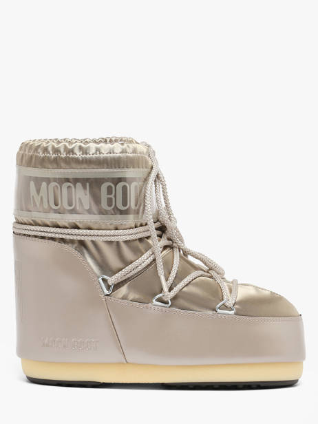 Bottes Icon Low Glance Moon boot Argent women D1409350
