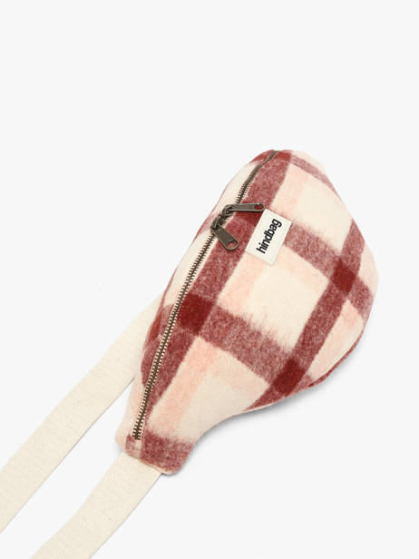 Belt Bag Hindbag Pink tartan TA other view 2