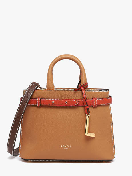 Sac Porté Main S Faubourg Cuir Lancel Marron faubourg A13547