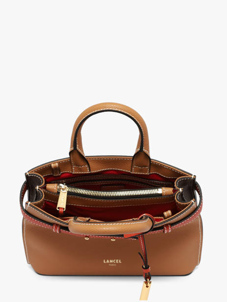 Sac Porté Main S Faubourg Cuir Lancel Marron faubourg A13547 vue secondaire 4