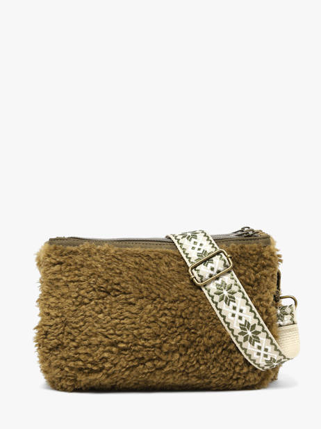 Sac Bandoulière Winter Polyester Le voyage en panier Vert winter AHP324 vue secondaire 4