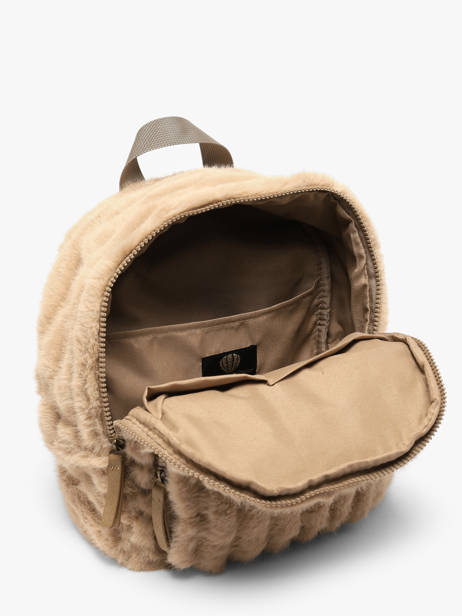 Sac à Dos Le voyage en panier Beige quadri AHP321 vue secondaire 2