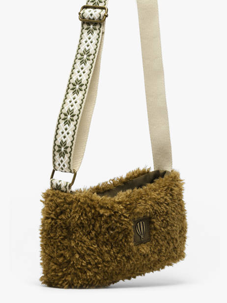 Sac Bandoulière Winter Polyester Le voyage en panier Vert winter AHP323 vue secondaire 1
