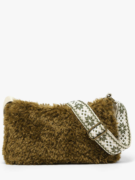 Sac Bandoulière Winter Polyester Le voyage en panier Vert winter AHP323 vue secondaire 3