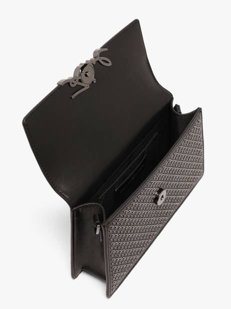 Sac Bandoulière K Signature Karl lagerfeld Noir k signature B4W30328 vue secondaire 3