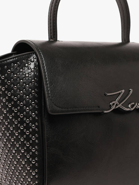 Sac Porté Main K Signature Karl lagerfeld Noir k signature B4W30067 vue secondaire 2