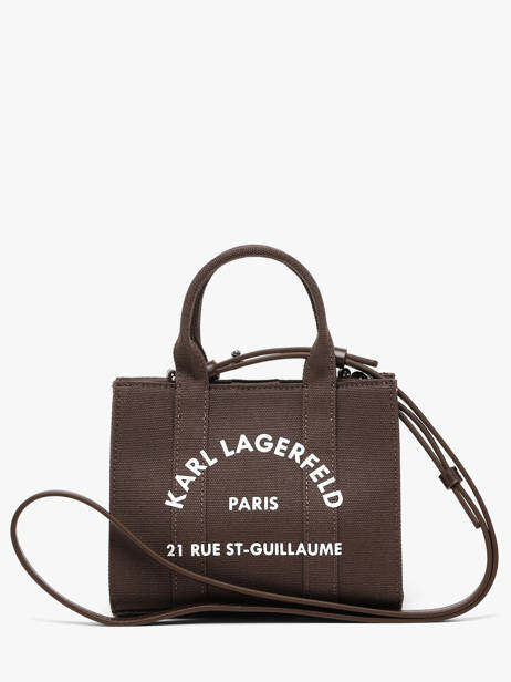 Sac Bandoulière Rsg Coton Karl lagerfeld Marron rsg A3W50118