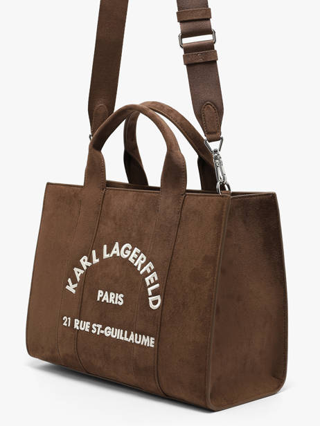 Sac Porté Main Rsg Karl lagerfeld Marron rsg B4W30373 vue secondaire 1