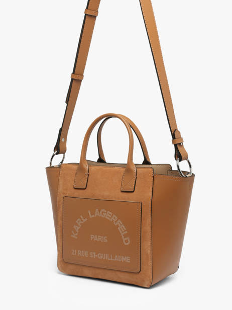 Sac à Main K Daily Cuir Karl lagerfeld Marron k daily B3W30094 vue secondaire 2
