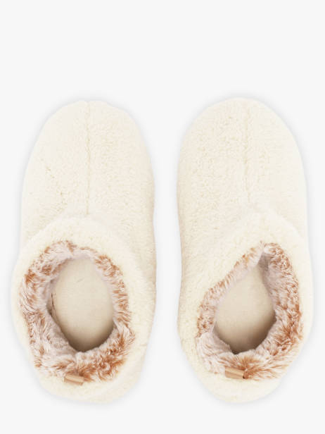 Chaussons Isotoner Beige women 97422