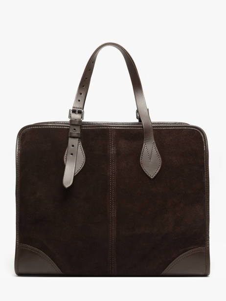 Cabas La Suite Cuir Paul marius Marron la suite CABALSUI vue secondaire 3