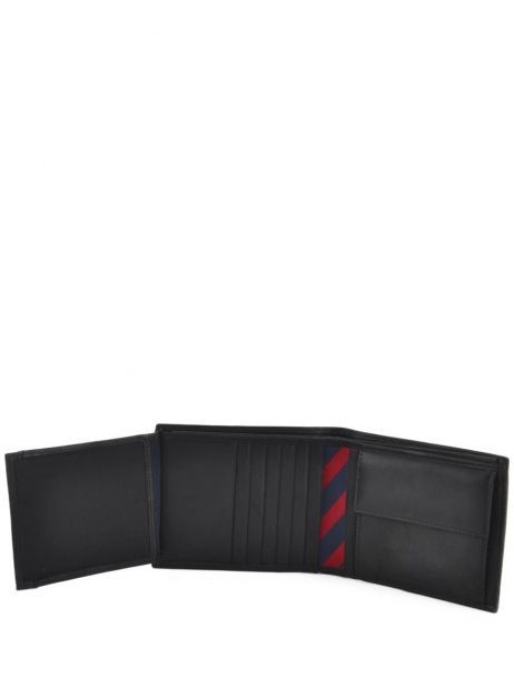 Wallet Leather Tommy hilfiger Black johnson AM00665 other view 4