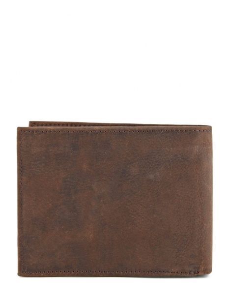 Wallet Leather Tommy hilfiger Brown johnson AM00660 other view 3