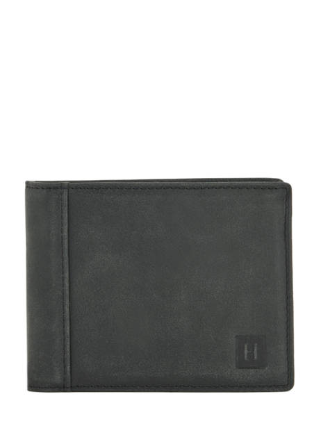 Wallet Leather Hexagona Black instinct 667286