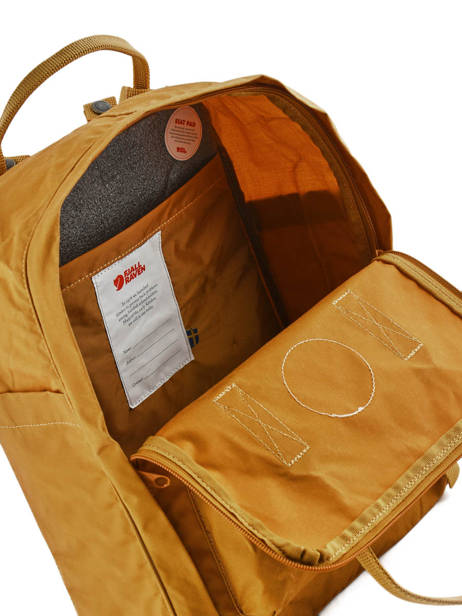 Backpack Kånken 1 Compartment Fjallraven Yellow kanken 23510 other view 4