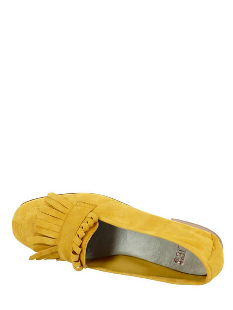 Mocassins Evita Folie's Yellow women EVITA other view 4