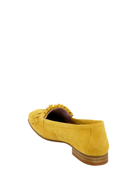 Mocassins Evita Folie's Yellow women EVITA other view 3