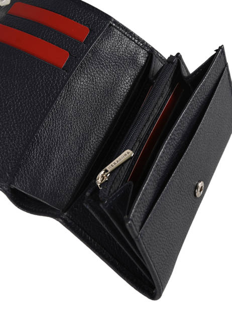 Wallet Leather Hexagona Blue confort 467627 other view 2