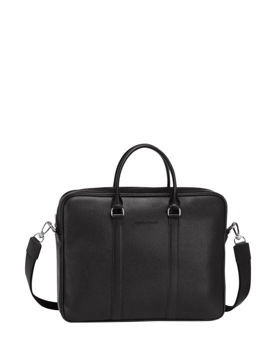 Longchamp Le foulonné Briefcase Black