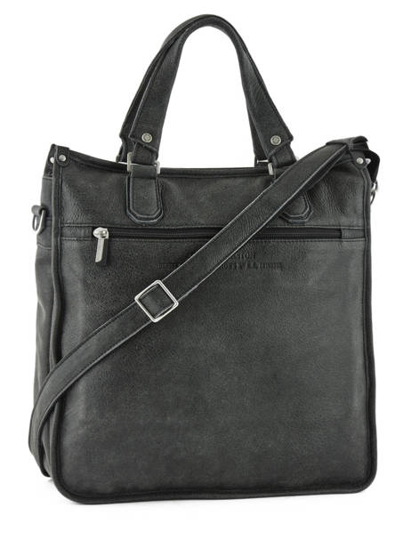 Leather Destroy Business Bag Arthur & aston Black destroy 62-1074 other view 3