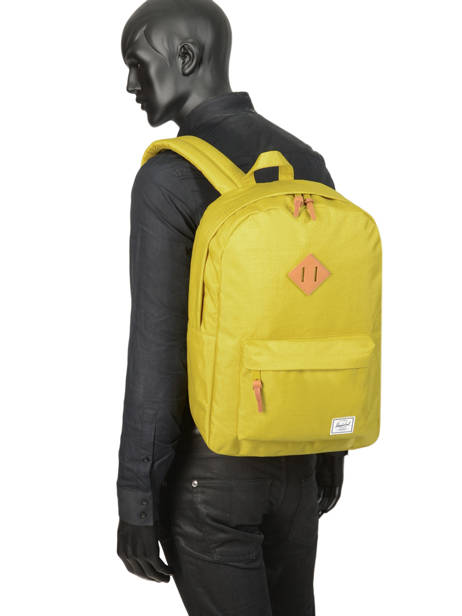 Backpack Heritage 1 Compartment + 15'' Pc Herschel Yellow classics 10007 other view 3