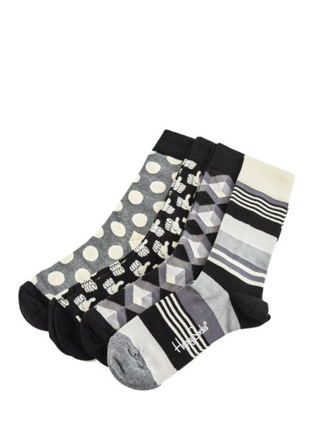 Set Of 4 Pairs Of Socks  Happy socks Multicolor pack XBLW09 other view 2