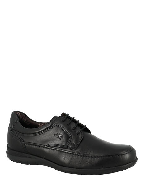 Chaussures De Ville En Cuir Fluchos Noir men 8498