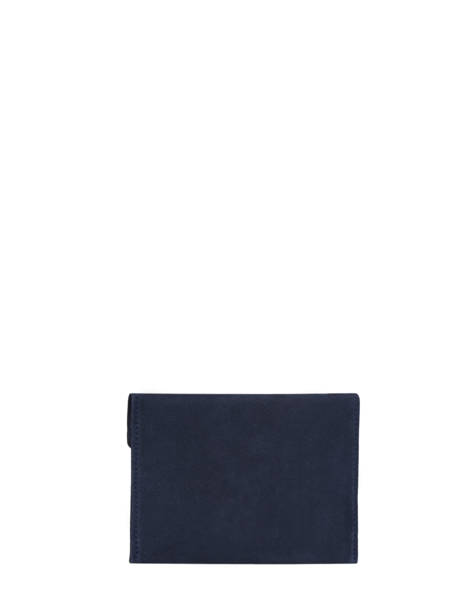 Porte-papiers Etincelle Nubuck Cuir Etrier Bleu etincelle nubuck EETN054 vue secondaire 2