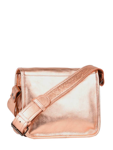 Leather La Sacoche Crossbody Bag Paul marius Pink vintage S other view 3