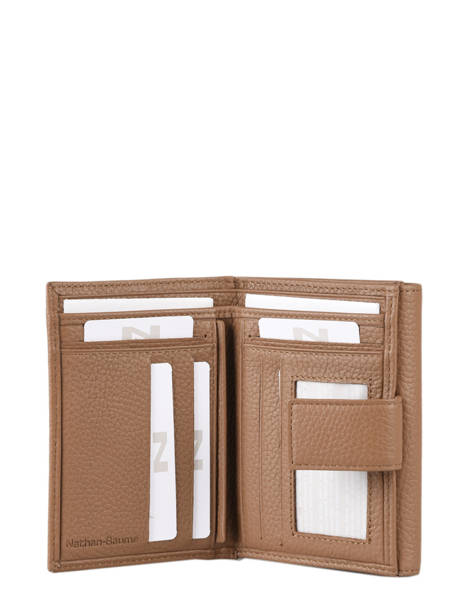 Portefeuille Original N 2 Compartiments Cuir Nathan baume Marron original n 413N vue secondaire 1