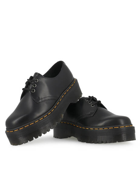 1461 Platform Shoes In Leather Dr martens Black women 25567001 other view 2