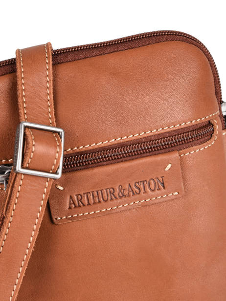 Leather Arthur Crossbody Bag Arthur et aston Brown arthur 8 other view 1