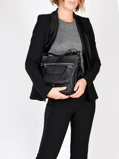 Shoulder Bag  Nova Leather Lancaster Black soft vintage nova 5761 other view 3