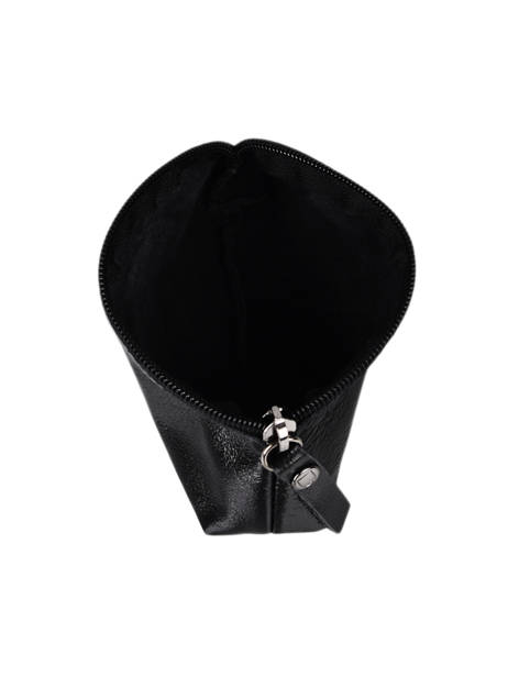 Leather S Coin Purse Etincelle Irisée Etrier Black etincelle irisee EETI652 other view 1