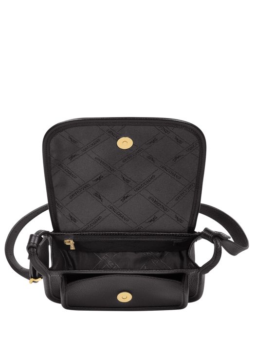 Longchamp Le foulonné Messenger bag Black