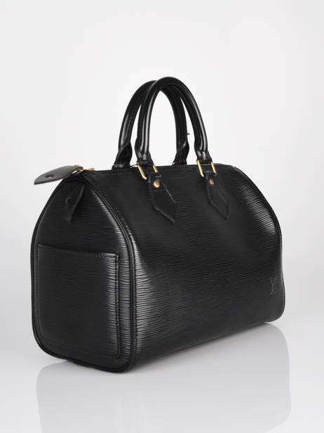 Preloved Leather Louis Vuitton Handbag Speedy 25 Epi Brand connection Black louis vuitton 262 other view 1