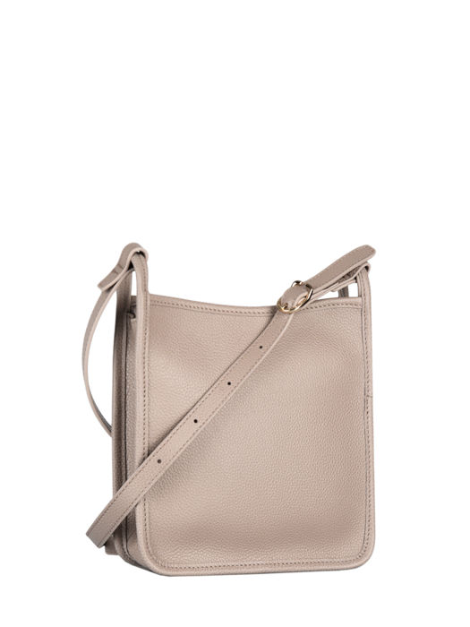 Longchamp Le foulonné Messenger bag Gray