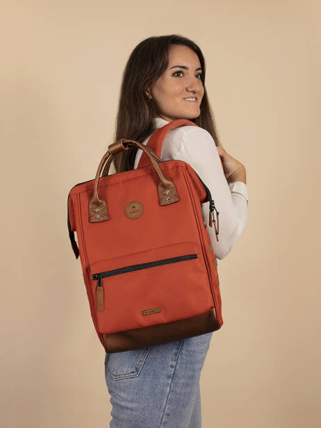 Customisable Backpack Adventurer Medium Cabaia Orange adventurer BAGS other view 1