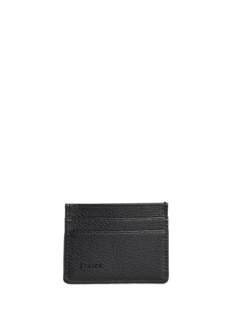 Card Holder Leather Etrier Black madras EMAD011 other view 2