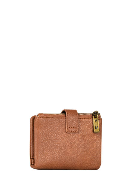 Porte-monnaie Soft Mandoline Marron soft 376 vue secondaire 2