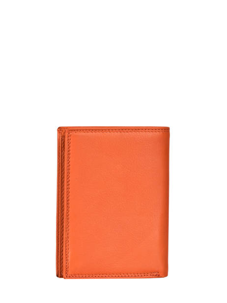 Wallet Leather Katana Orange marina 753096 other view 3